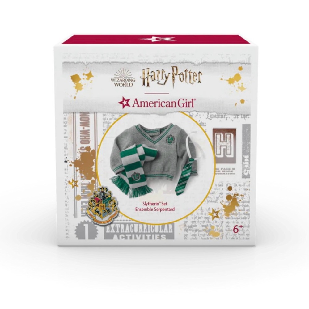 NIB American Girl Hogwarts Slytherin Uniform Set
